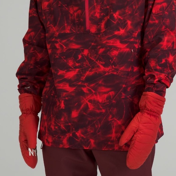 Lululemon Team Canada Quilted Mittens on String Red NEW WITH TAGS L/XL - Picture 6 of 11